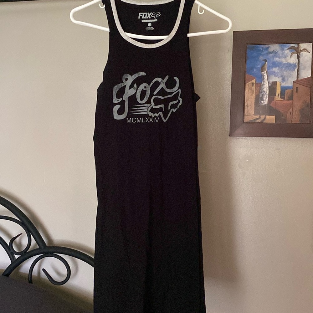 Women’s Fox racing Black Tank top dress